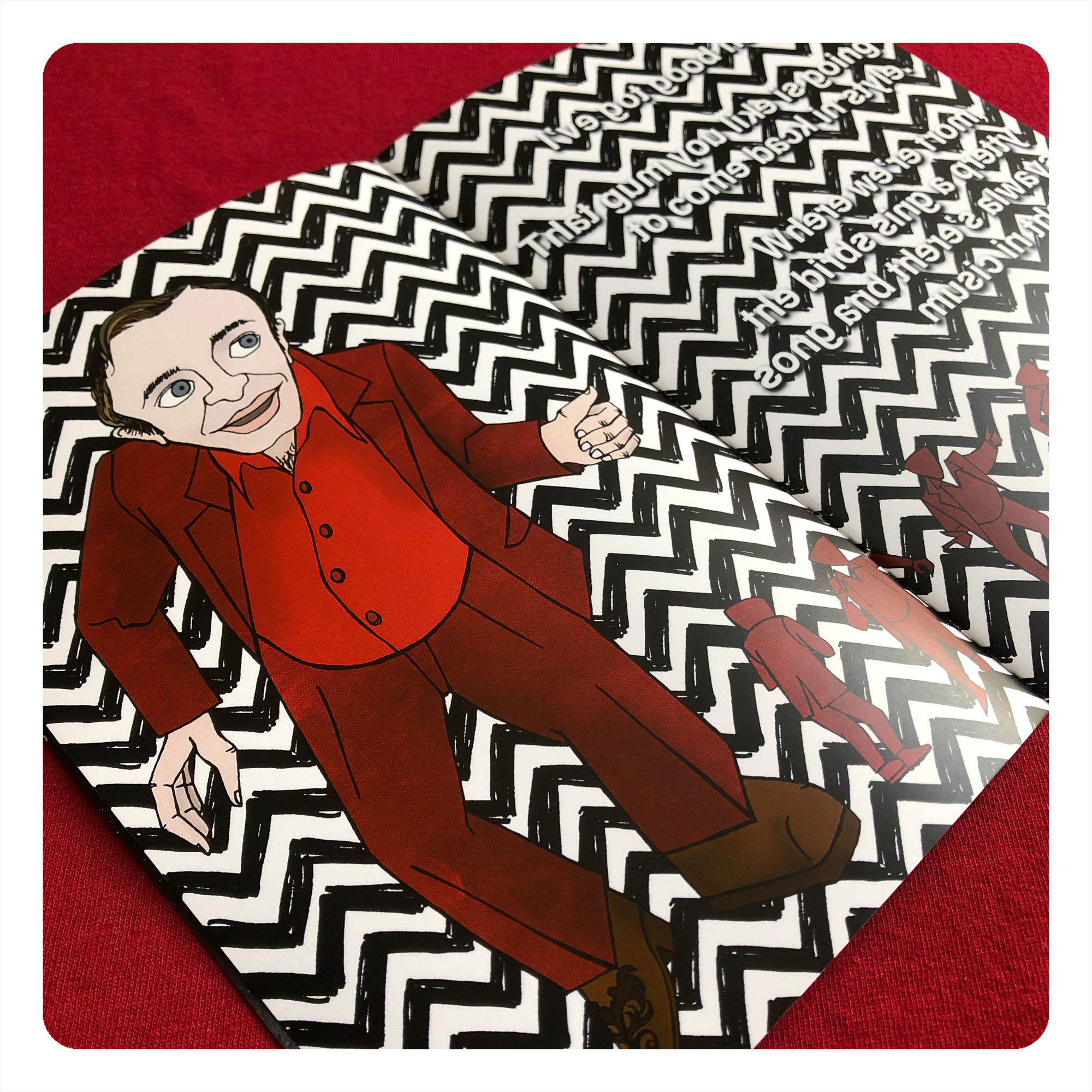 in dreams by chris cowdrill - man from another place (twin peaks)