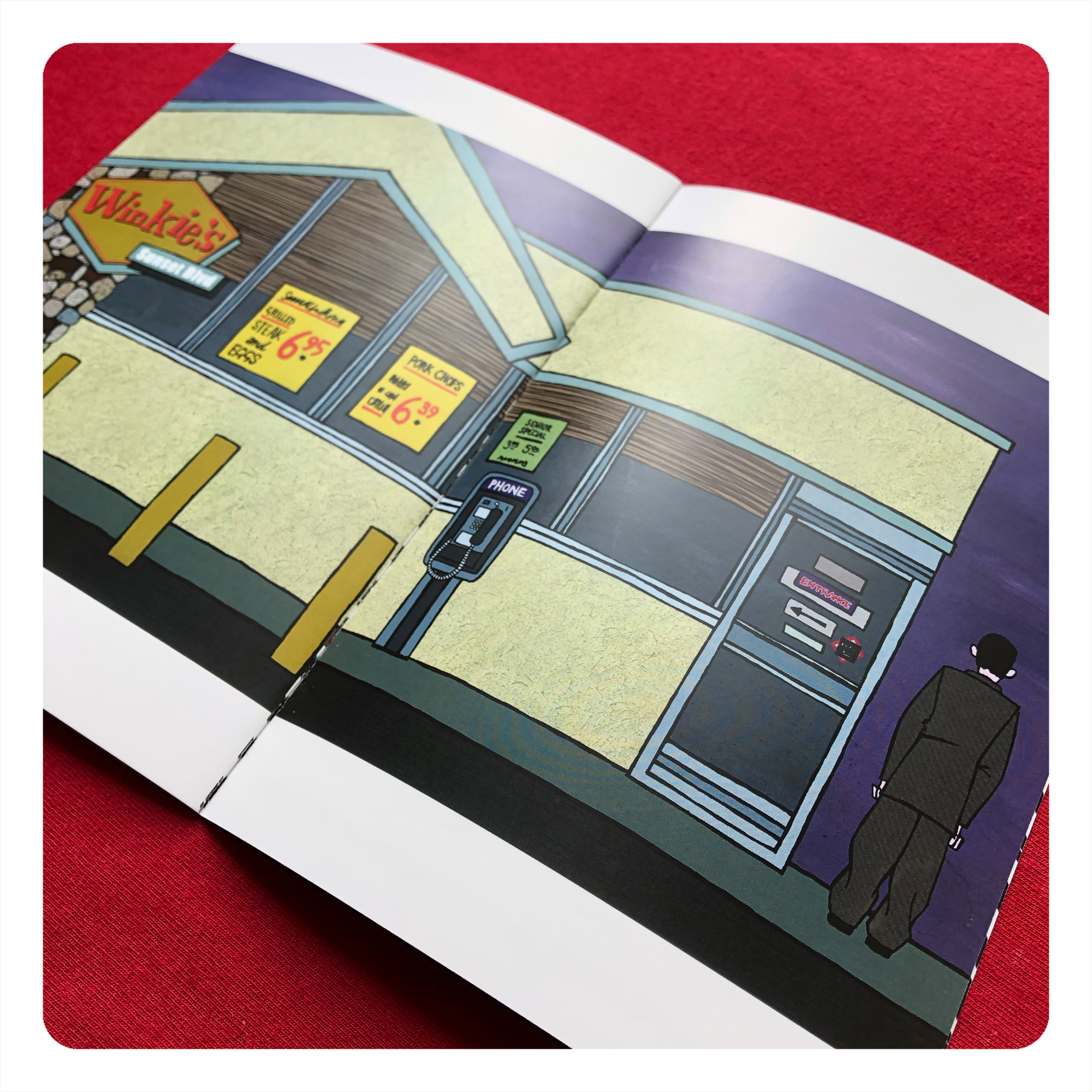 in dreams by chris cowdrill - winkie's (mulholland drive)