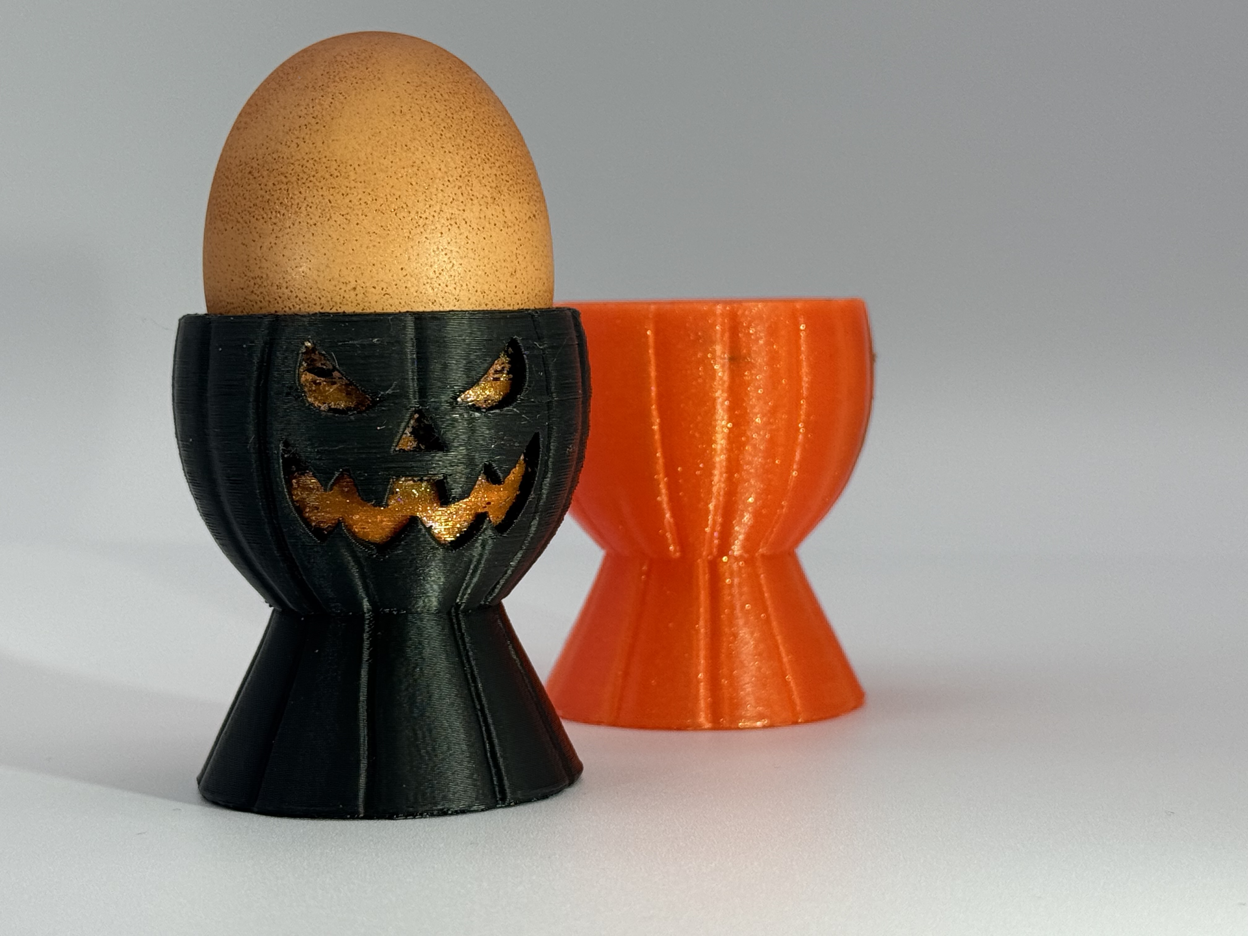 Jack-O’-Lantern Egg Cup – Multicolor Halloween Egg Holder