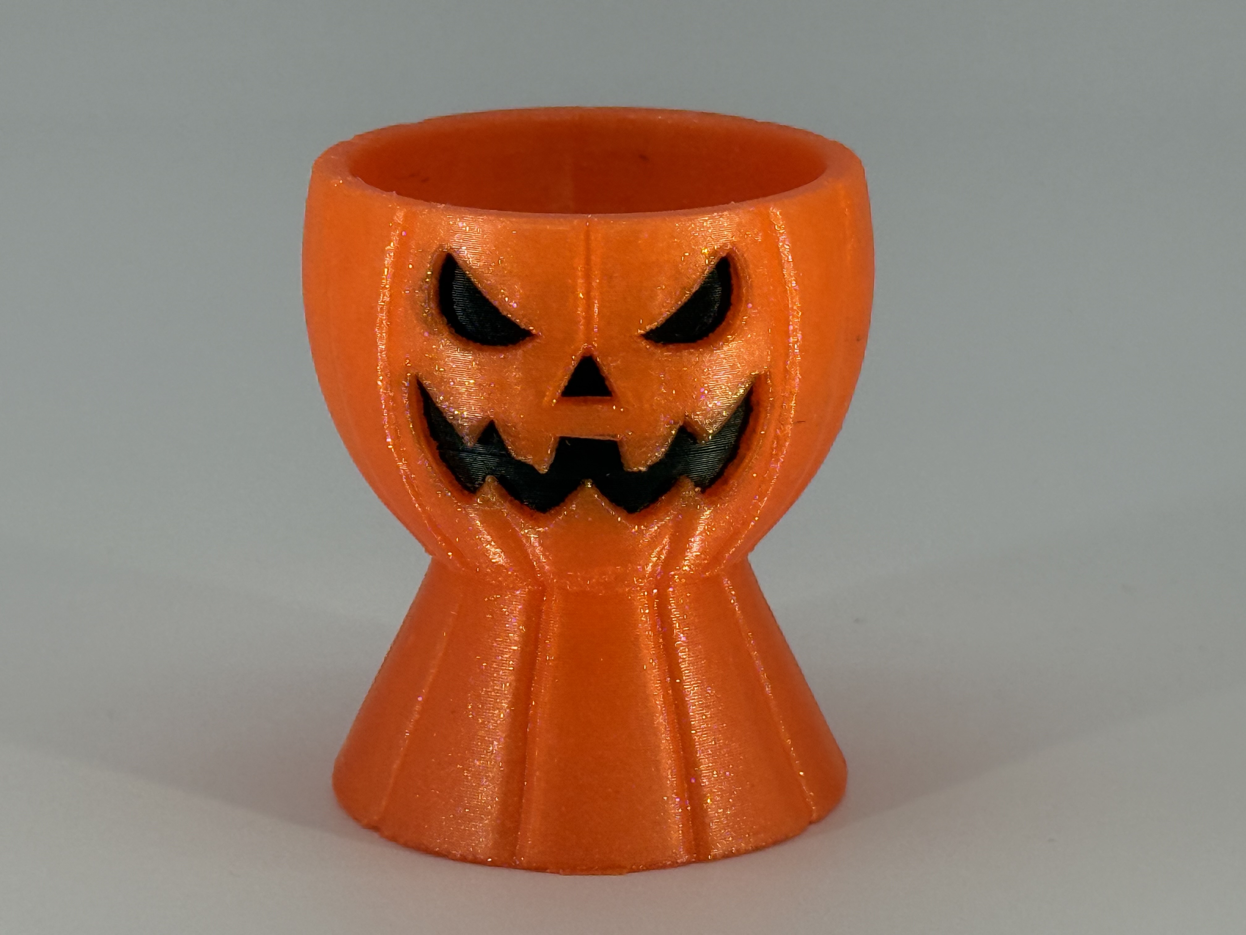 Jack-O’-Lantern Egg Cup – Multicolor Halloween Egg Holder