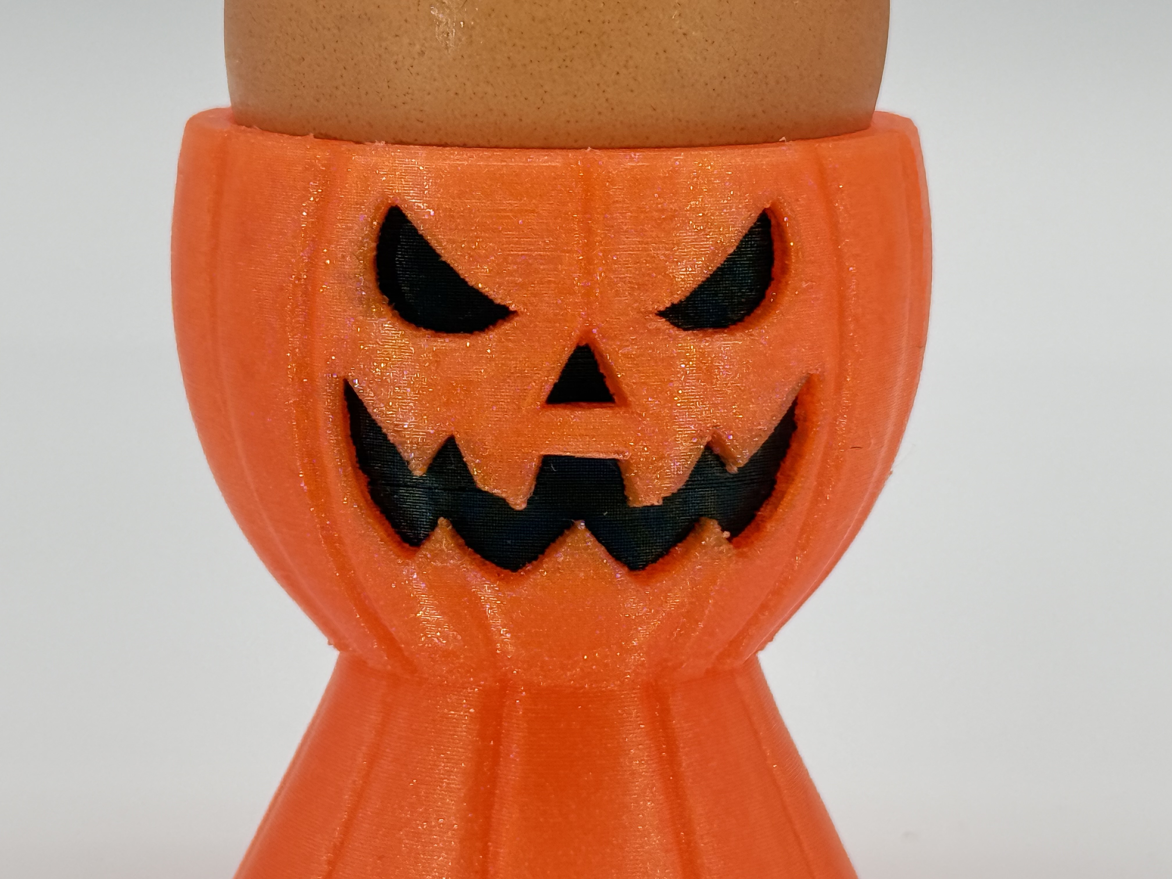 Jack-O’-Lantern Egg Cup – Multicolor Halloween Egg Holder