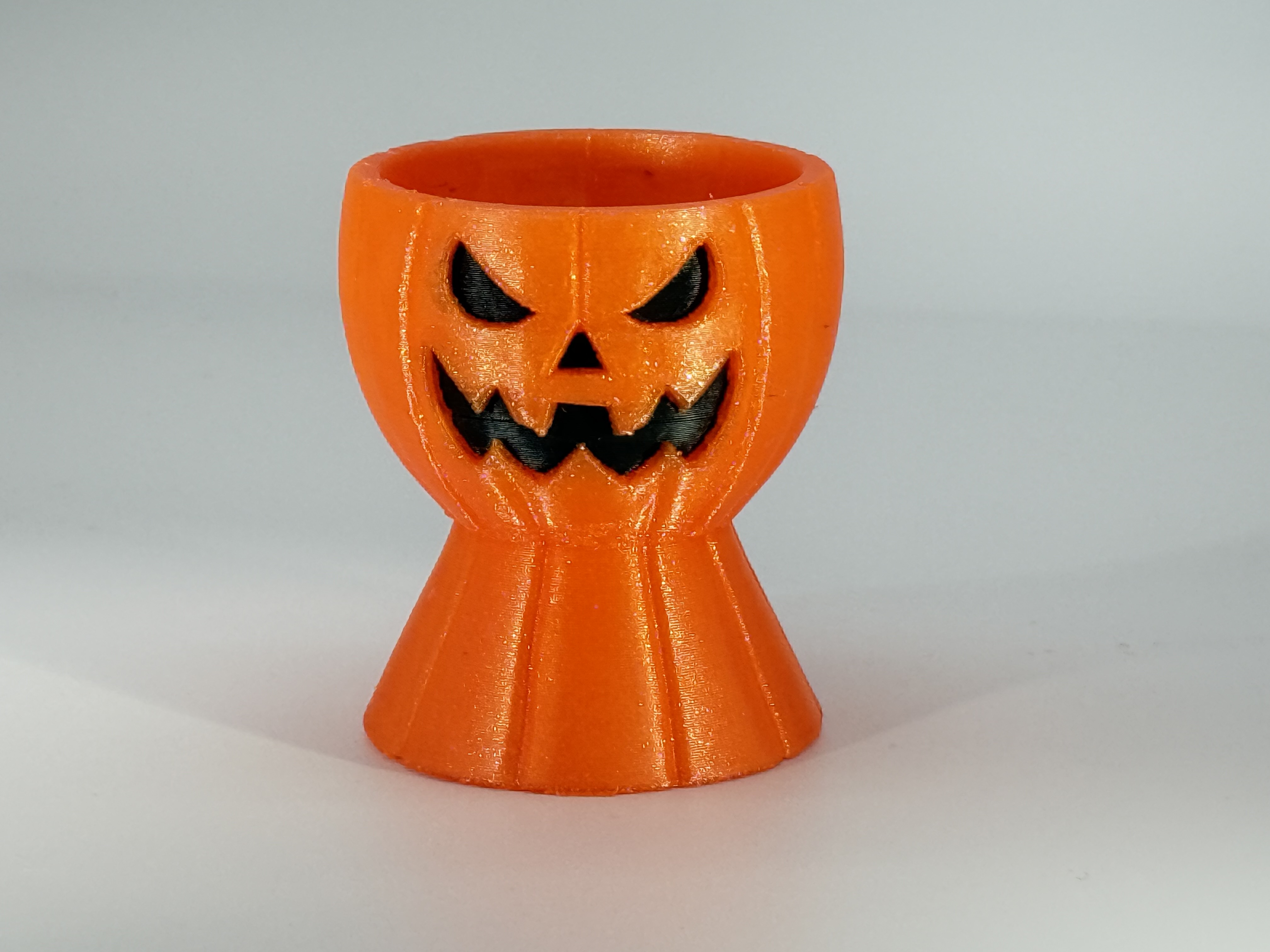 Jack-O’-Lantern Egg Cup – Multicolor Halloween Egg Holder