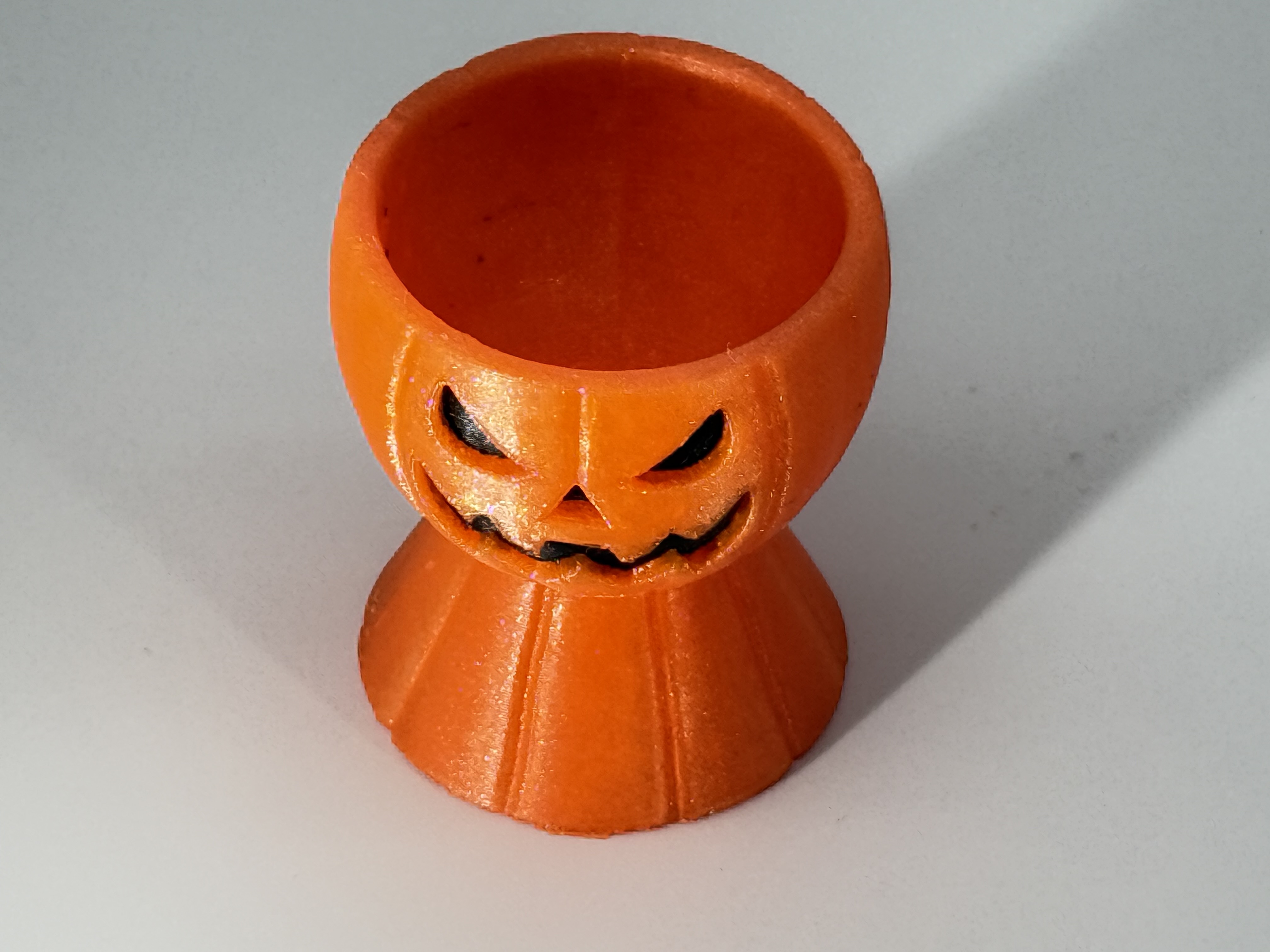 Jack-O’-Lantern Egg Cup – Multicolor Halloween Egg Holder