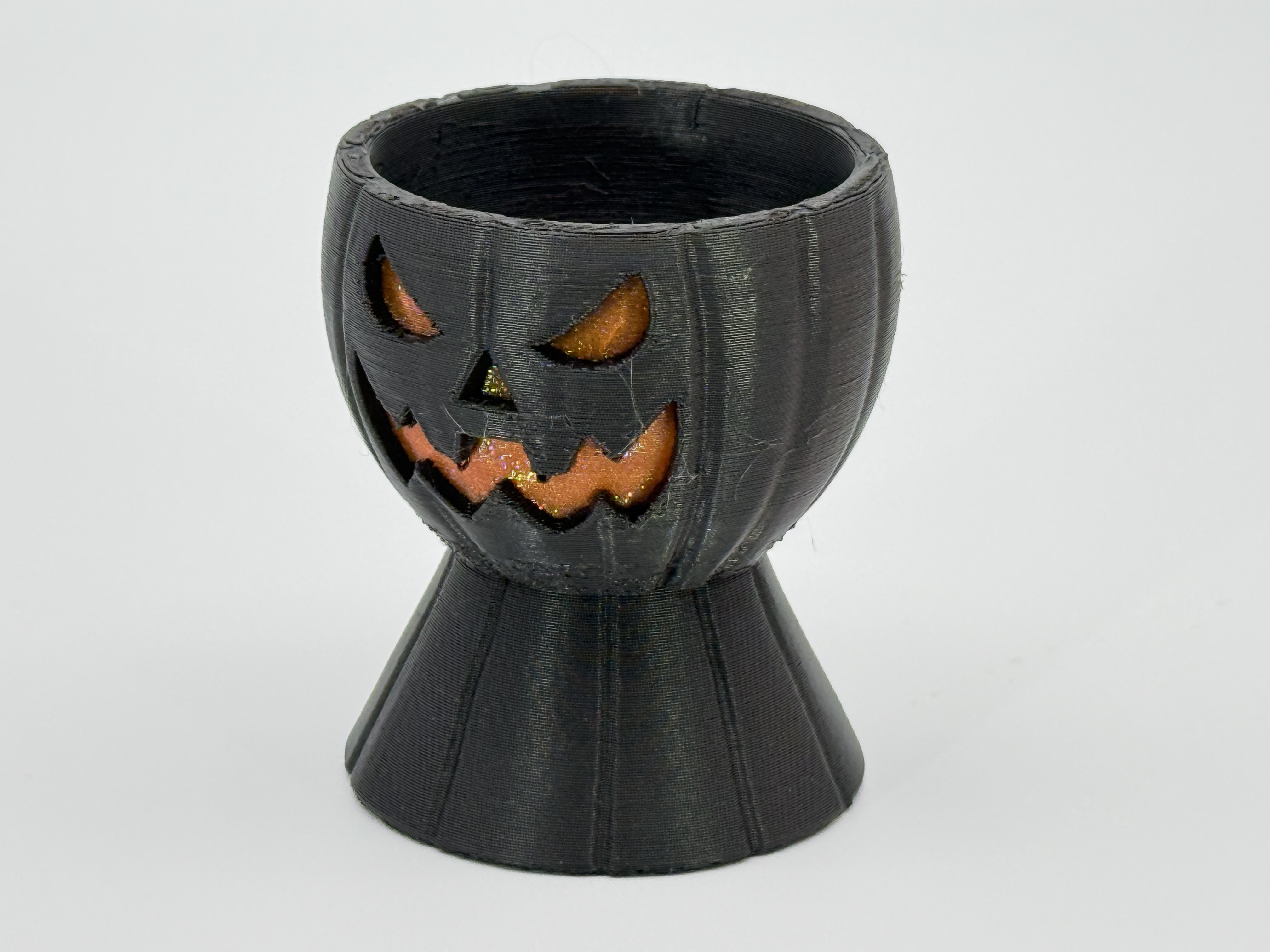 Jack-O’-Lantern Egg Cup – Multicolor Halloween Egg Holder