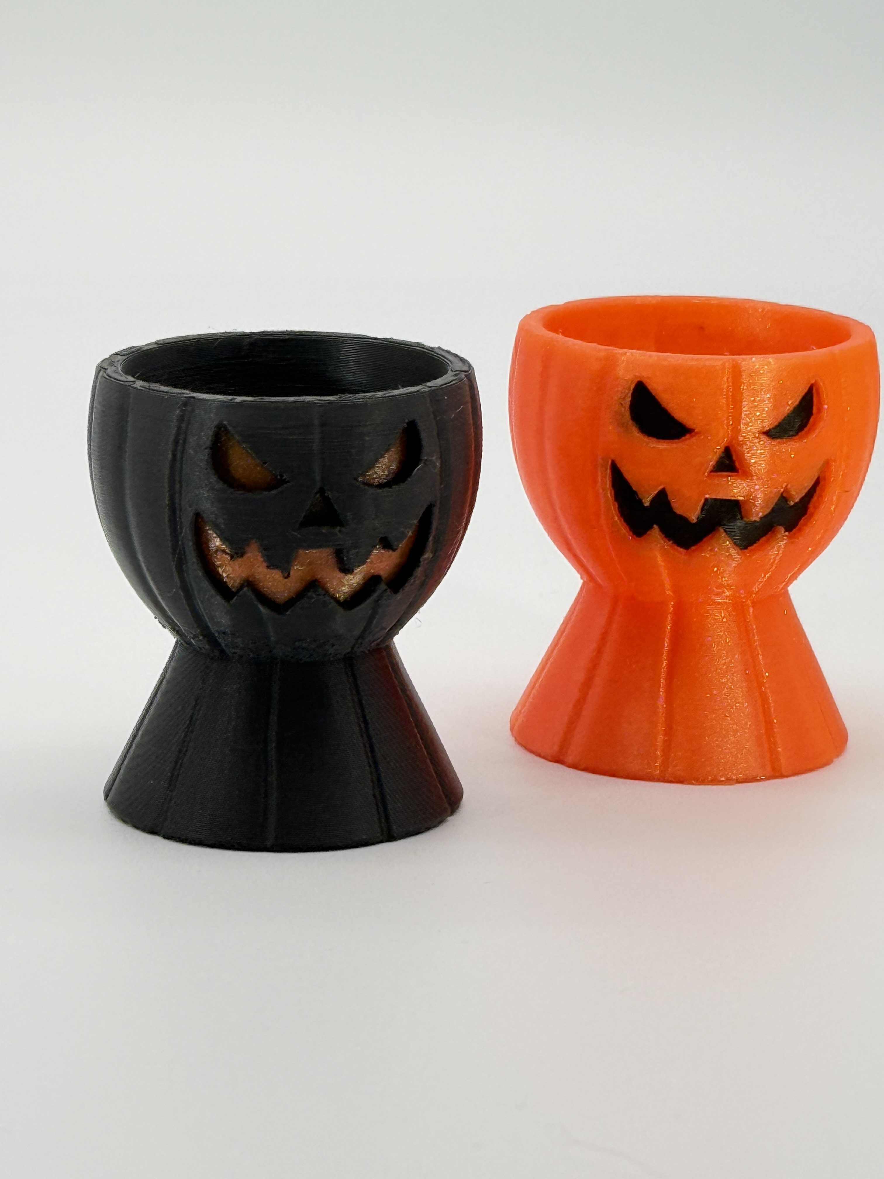 Jack-O’-Lantern Egg Cup – Multicolor Halloween Egg Holder