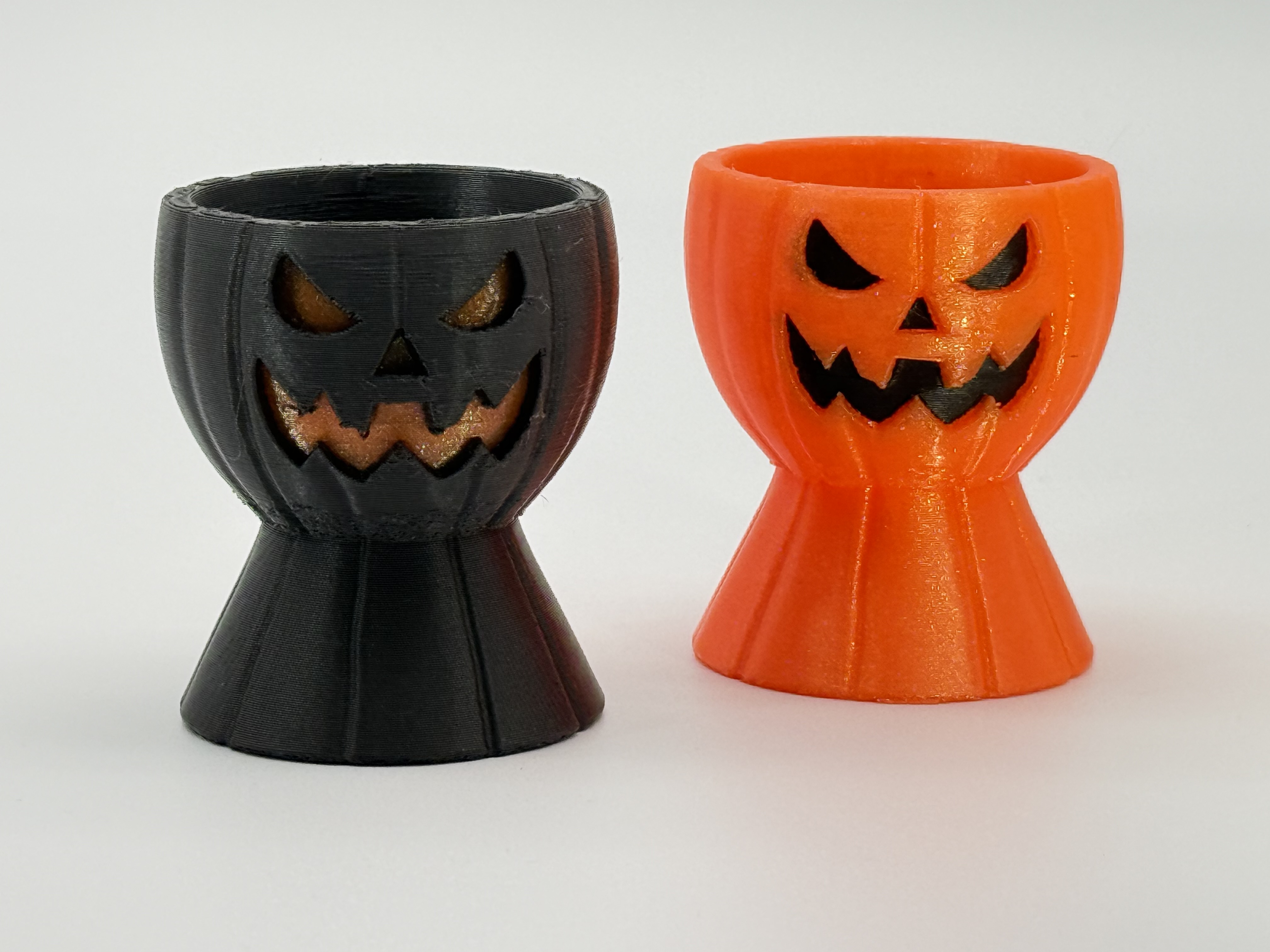 Jack-O’-Lantern Egg Cup – Multicolor Halloween Egg Holder