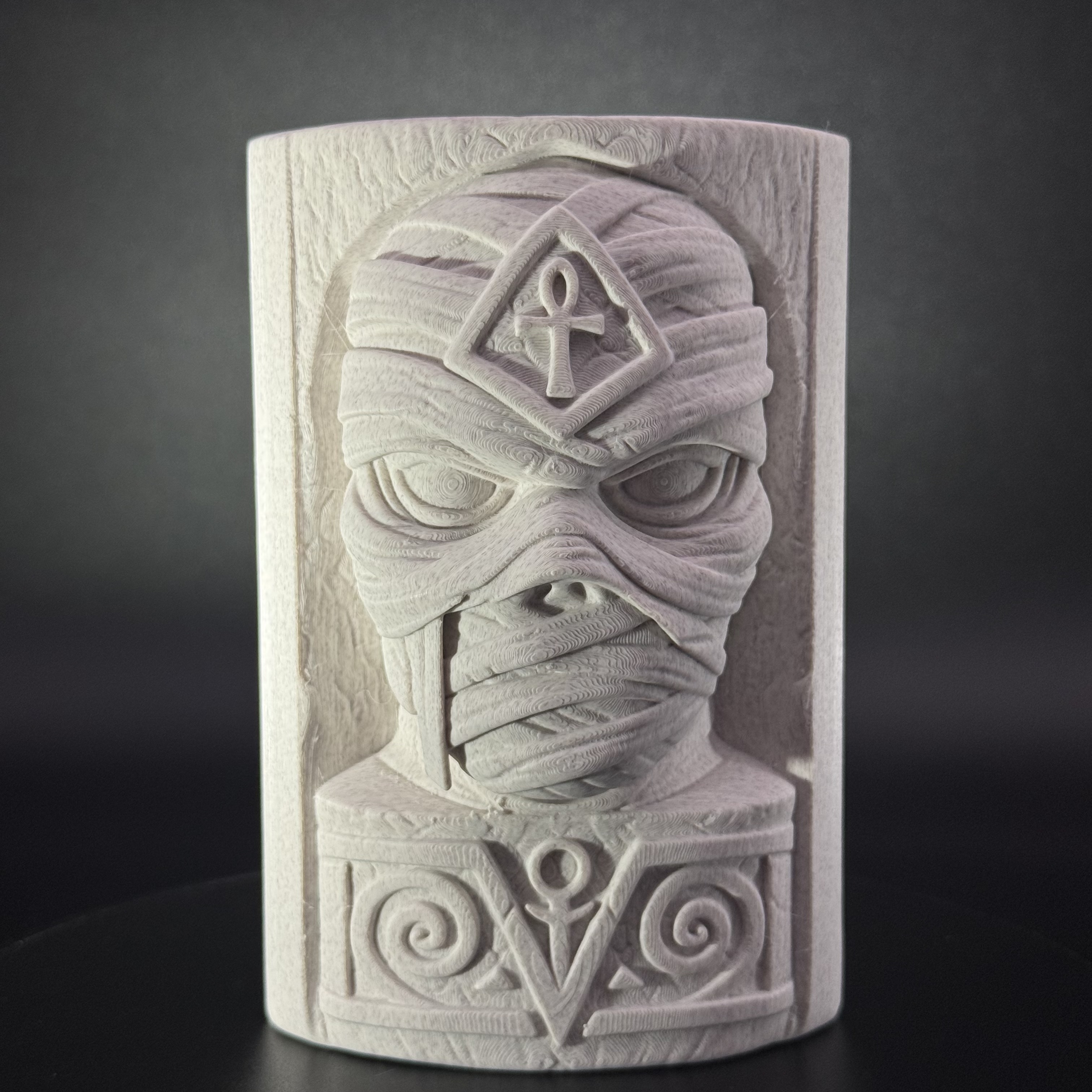 Mummy Bust – Classic Horror Creature Sculpture