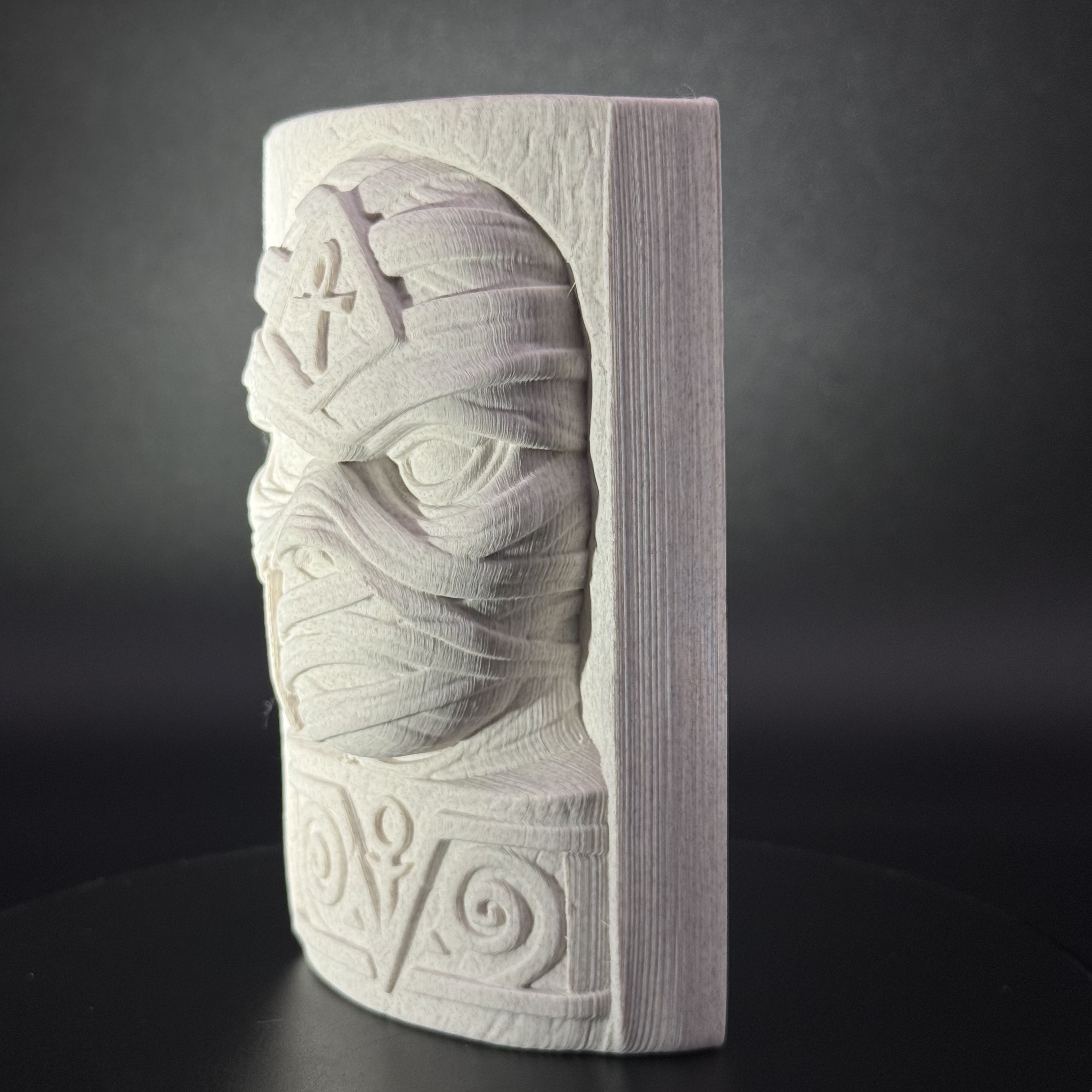 Mummy Bust – Classic Horror Creature Sculpture