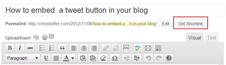 get short link