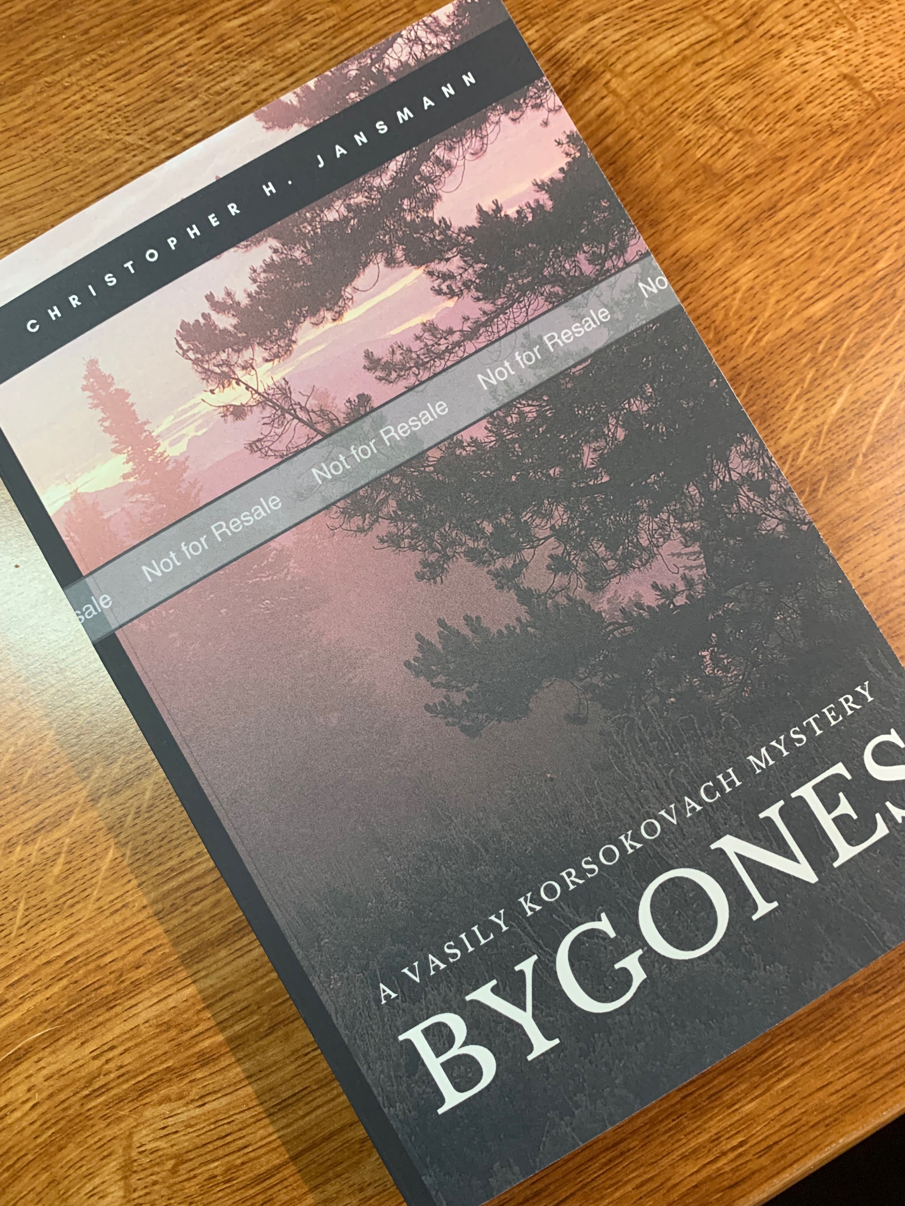 Bygones in paperback