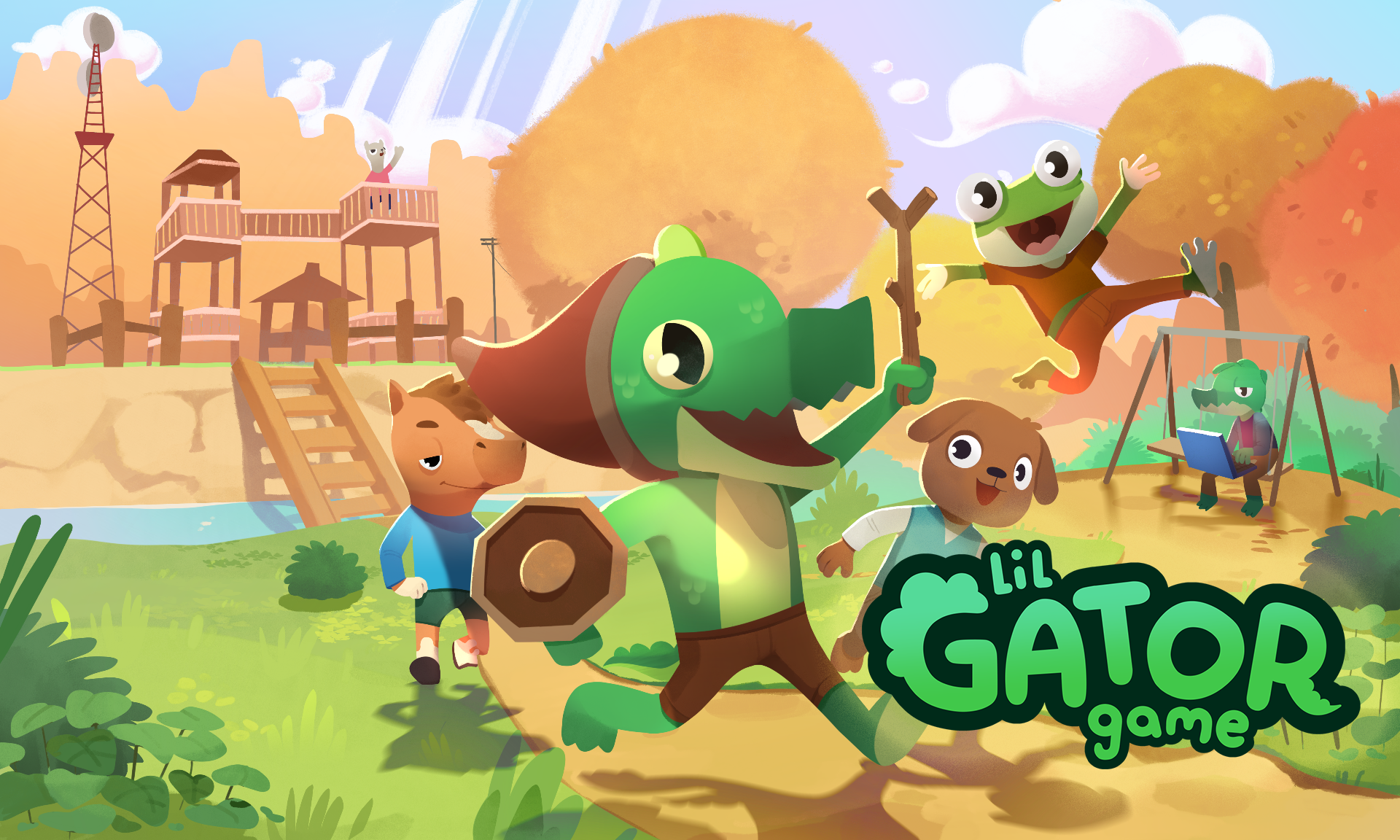 Lil Gator Game Gator Of The Year Physical Edition Now Available GatorKeyArt Logo 