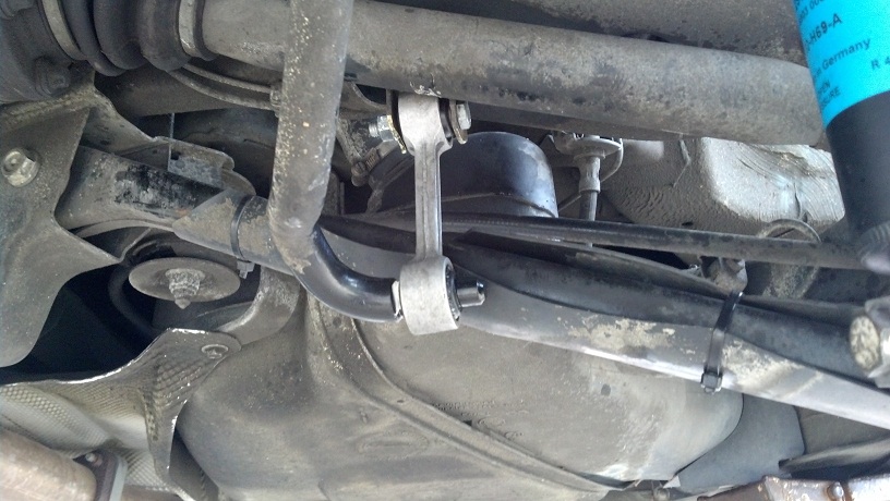 Sway control unit helps limit lateral trailer . Sway bar end link replacement on the BMW E36 M3