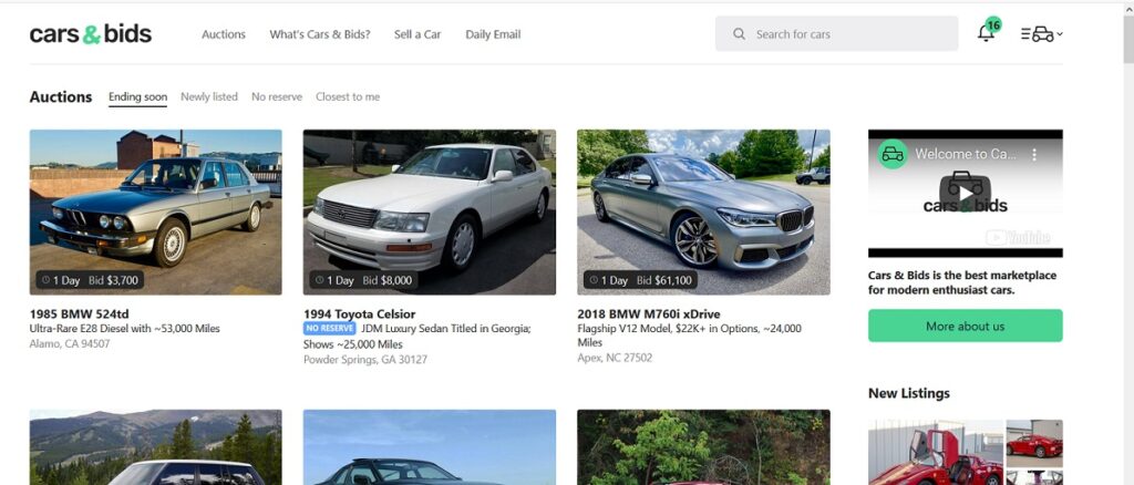 cars and bids takes on bring a trailer - chrisparentecom on cars and bids results