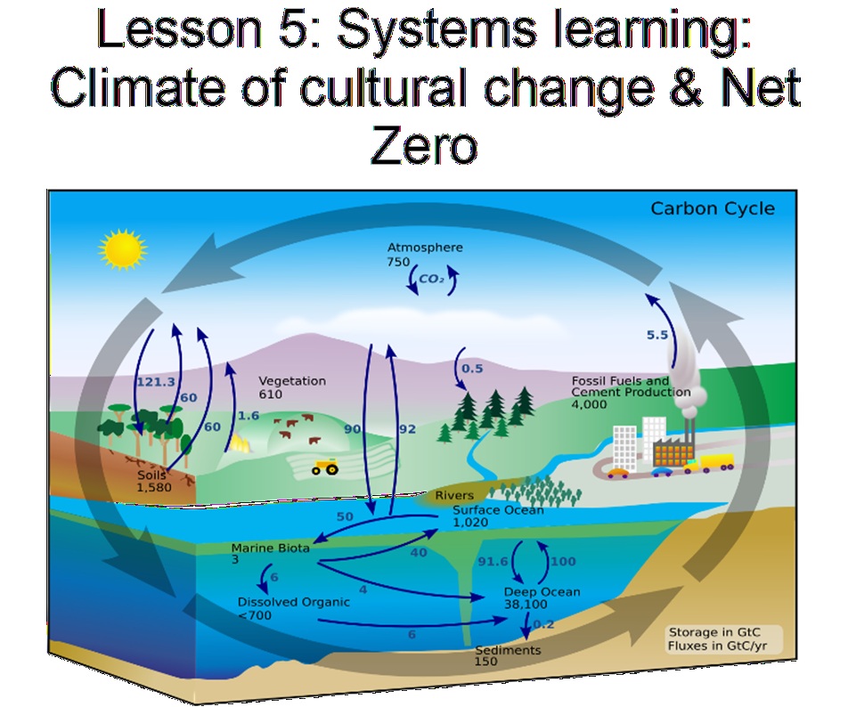 Lesson 5: Systems learning, climate of cultural change & net zero