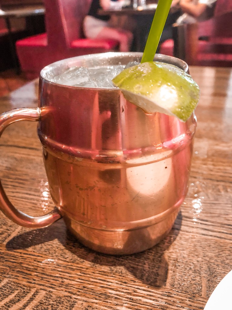 Bisbee Table Moscow Mule Bisbee AR