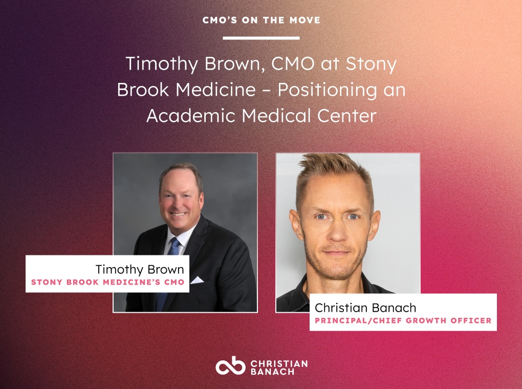 Tim Brown CMO Interview