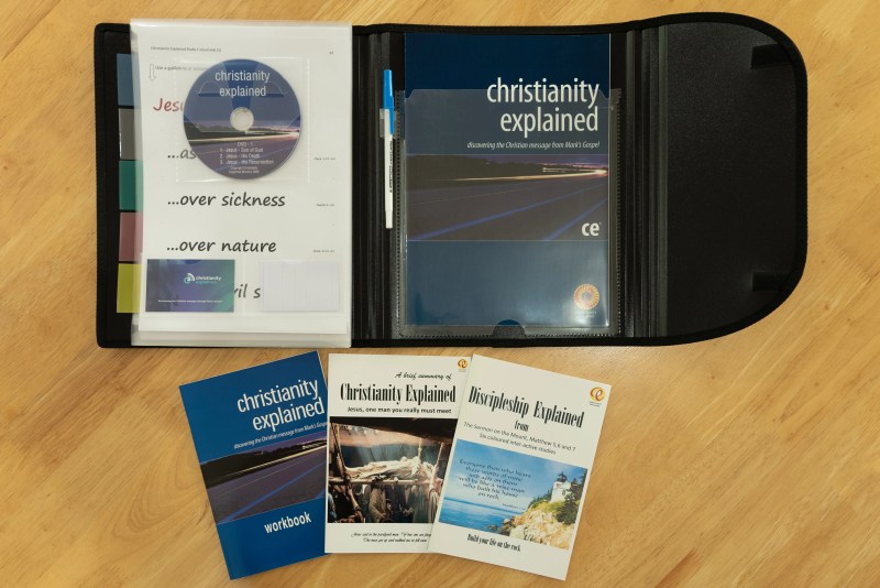 Christianity Explained - Premium Dark Design Gallery - Desktop