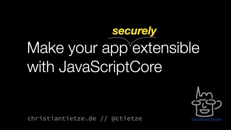 Making Your App Extensible With Javascriptcore Annotated Presentation - Ultra HD Desktop Colorful Textures | Free Download