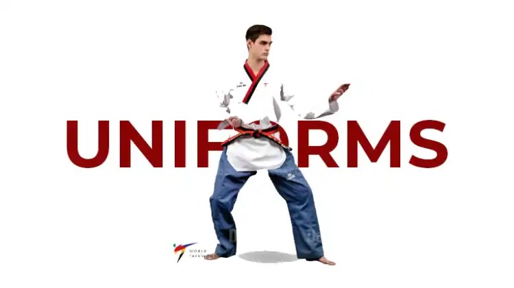 Taekwondo training uniform