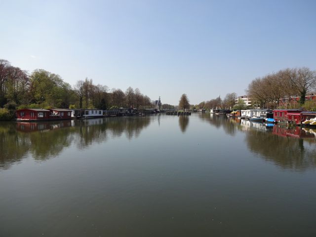 Houses along the waterfront