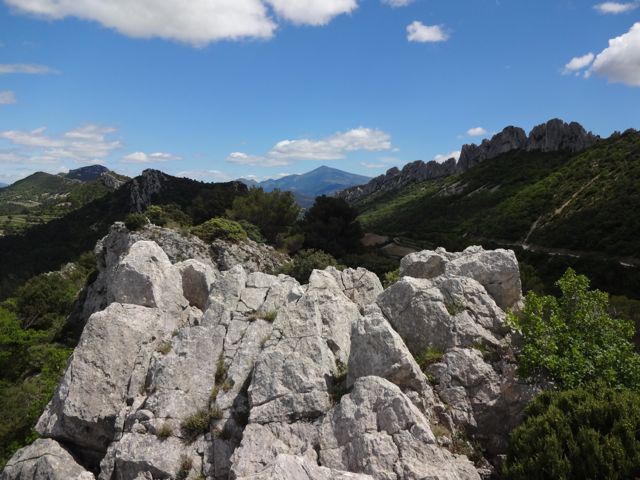 View from atop the Dentelles de Montmirail