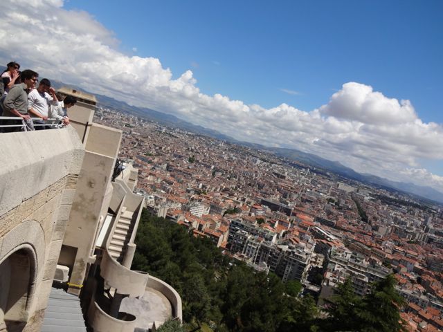 Marseille as seen from Notre Dame de la Garde