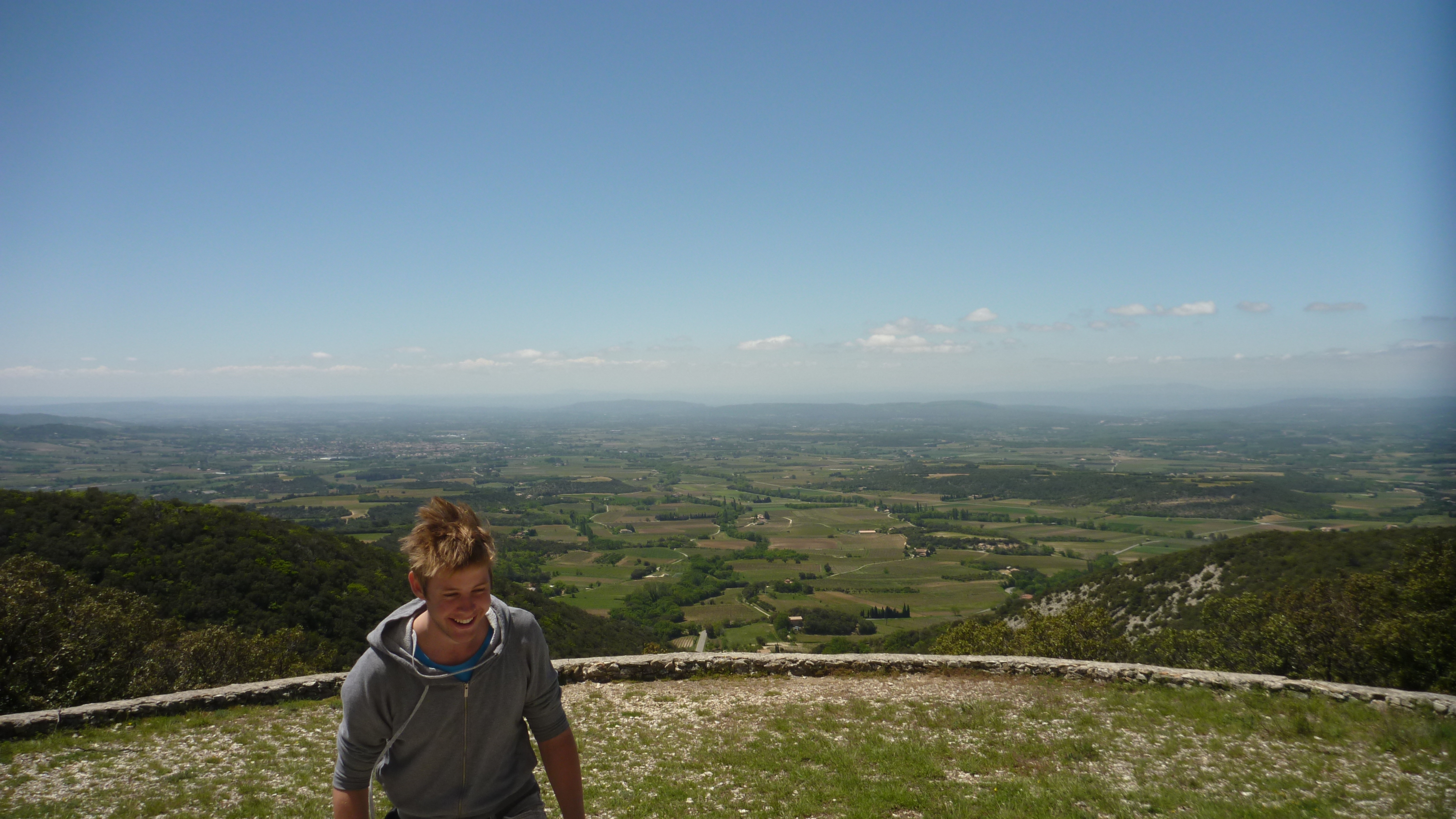 View of the Drôme region