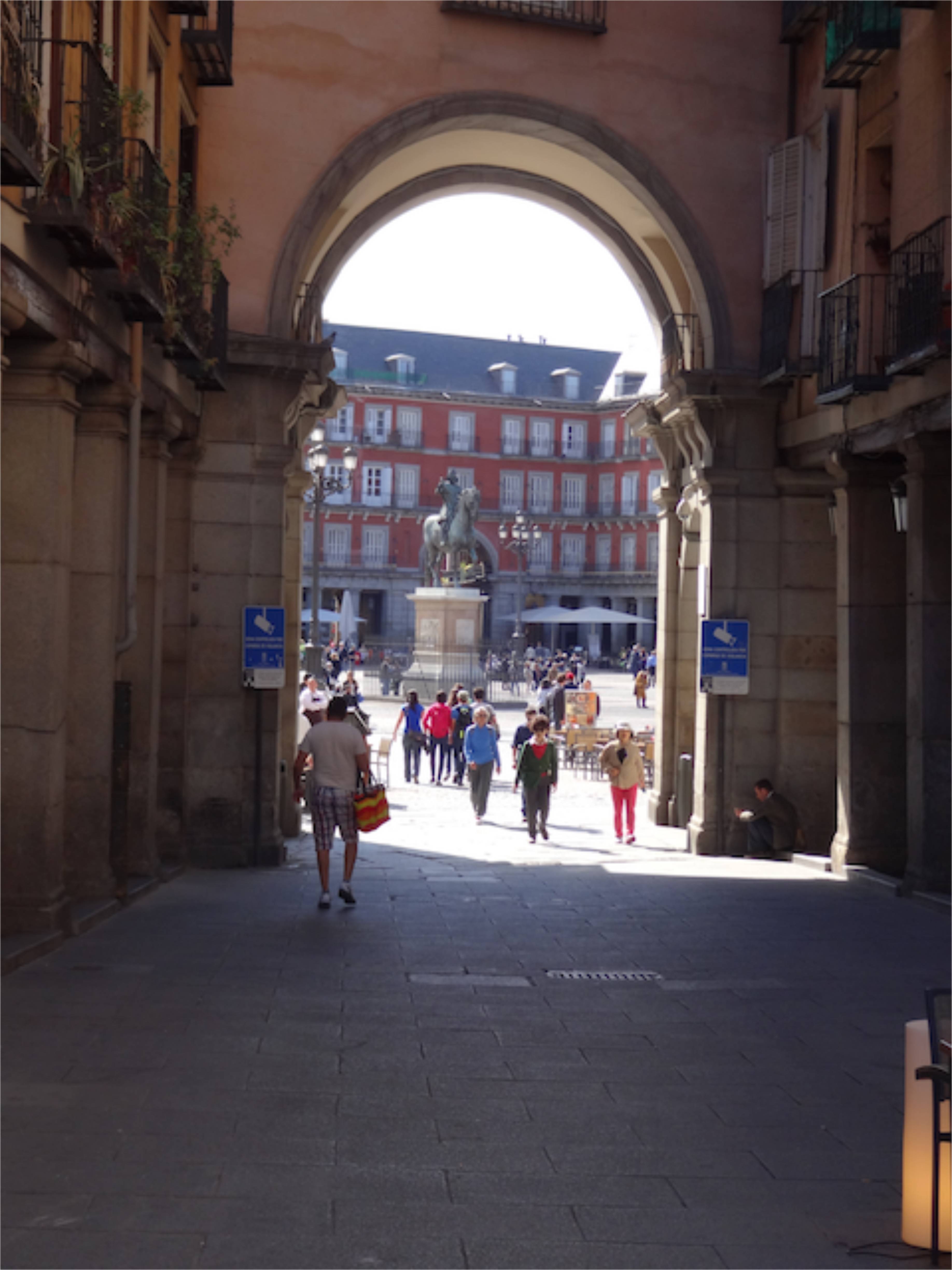 Entrance to Plaza Mayor