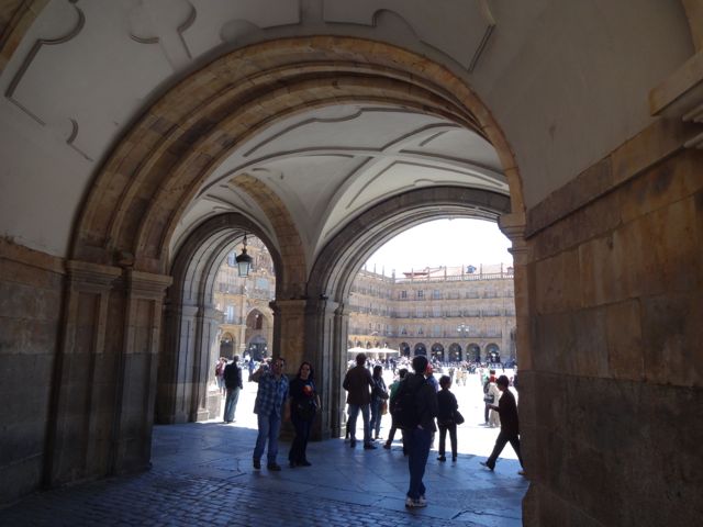 Entrance to Plaza Mayor