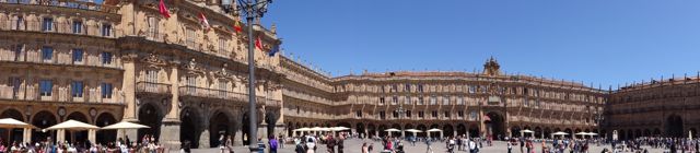Panoramic of Plaza Mayor