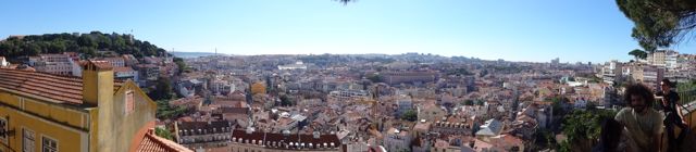 Panoramic of Lisboa