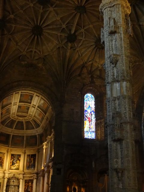 Interior of the Mosteiro dos Jerónimos