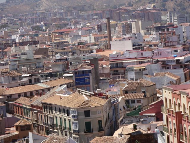 Málaga from above