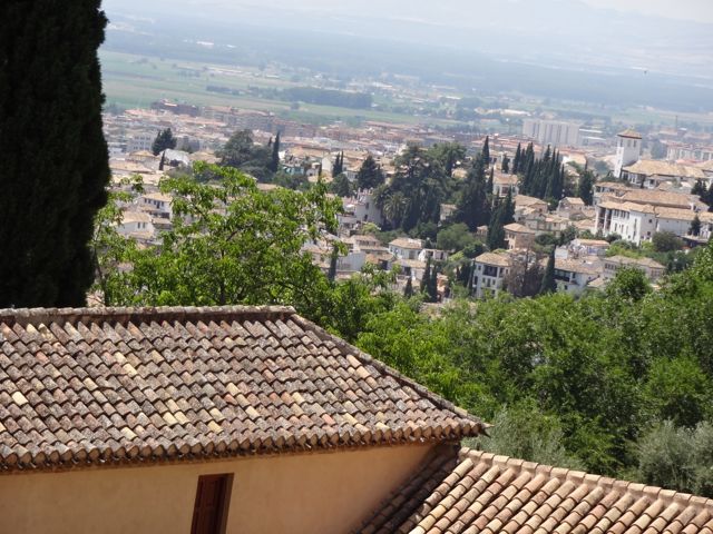 Granada as seen from the Generalife