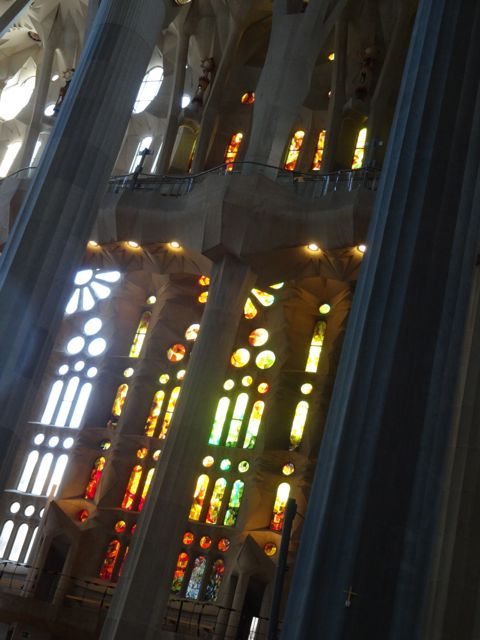 Interior of La Sagrada Família
