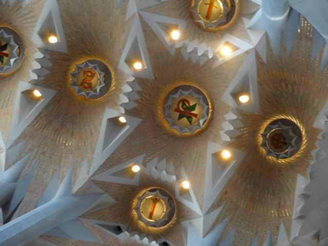 Interior of La Sagrada Família