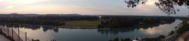 Panoramic of the Rhône