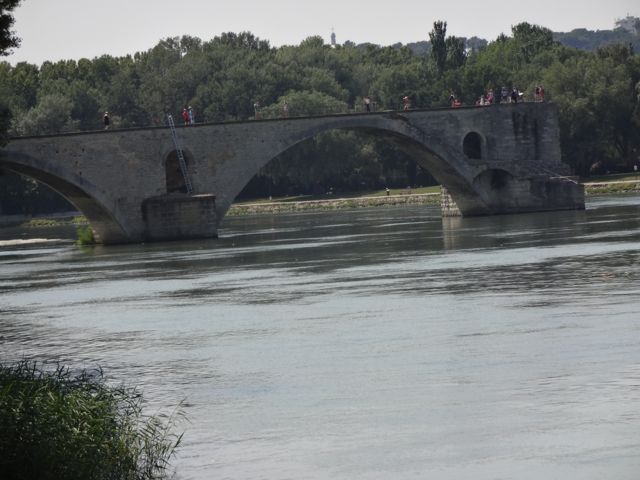 Pont d'Avignon on the Rhône
