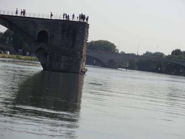 Pont d'Avignon on the Rhône