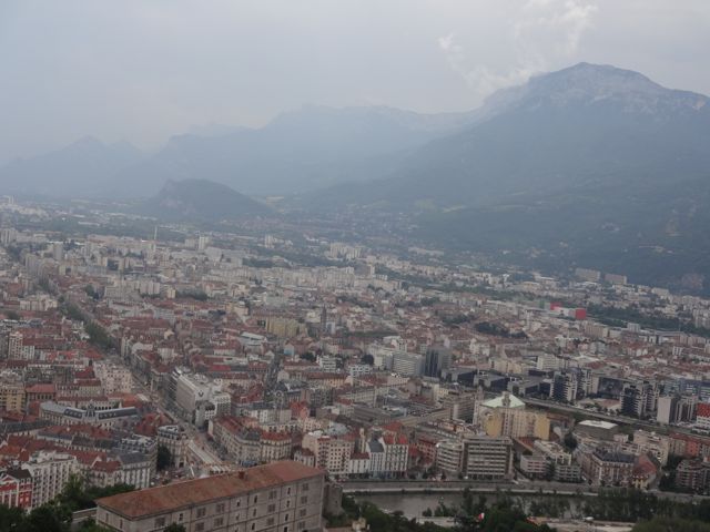 Grenoble from above