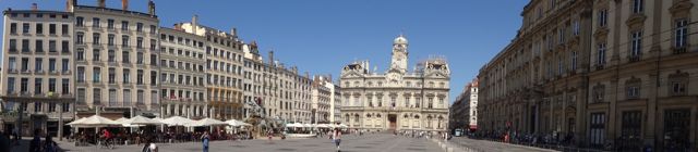 Panoramic of the Place des Terreaux