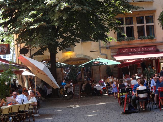 The restaurants of Vieux Lyon