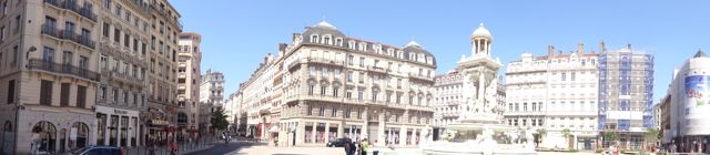 Panoramic of the Place des Jacobins