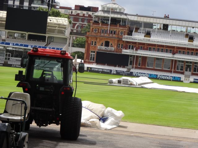 Groundwork at the Lord's Cricket Ground