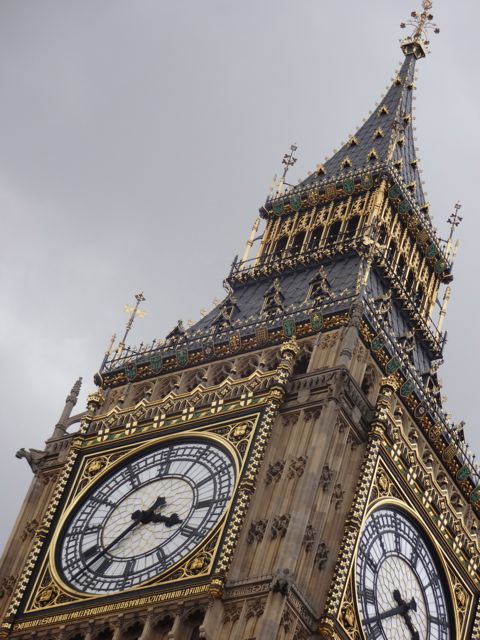 Big Ben clock face
