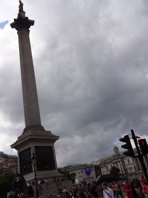 Nelson's Column at Trafalgar Square