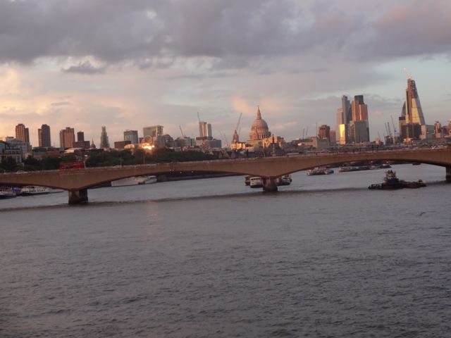 The Thames looking towards St. Paul's Cathedral