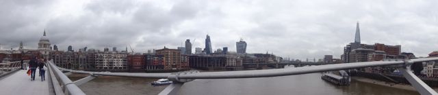Panoramic of the Thames