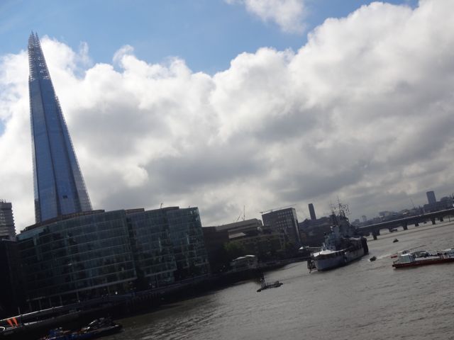 The Thames as seen from Tower Bridge