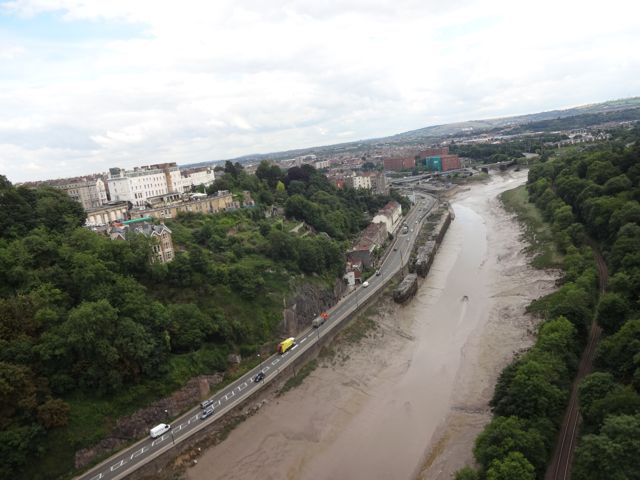 The River Avon as seen from the Clifton Bridge